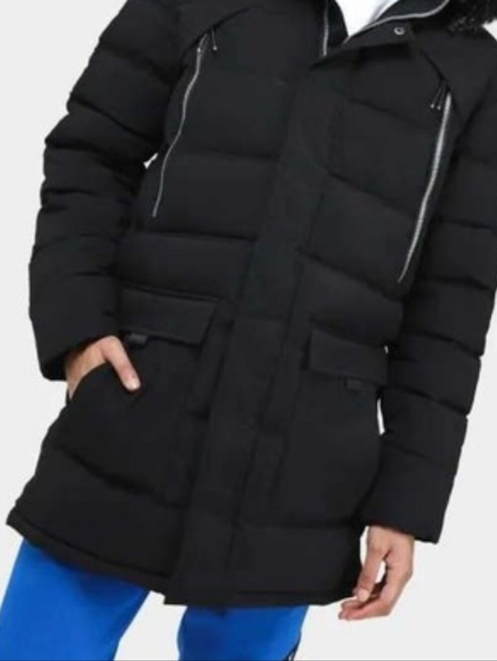 SUPPLY AND‎ DEMAND Men's Arctic Parka In Black Size XL